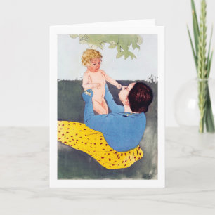 Mutter und Kind, Mary Cassatt Karte
