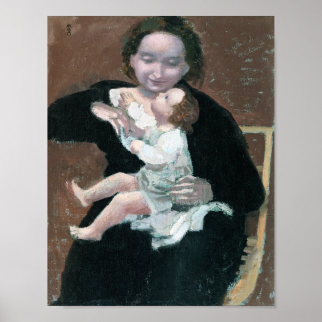 Mutter und Kind, Maurice Denis Poster (Vorne)