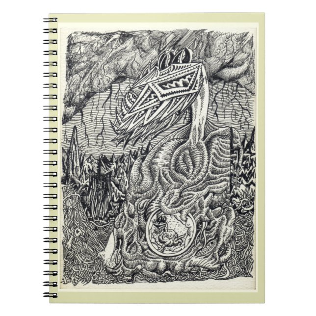 Mutter und Kind Notizblock (Vorderseite)