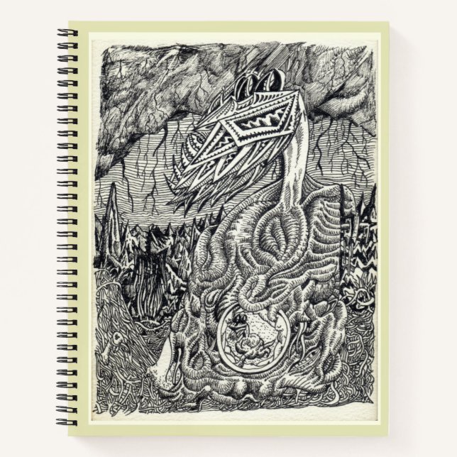 Mutter und Kind Notizbuch (Vorderseite)