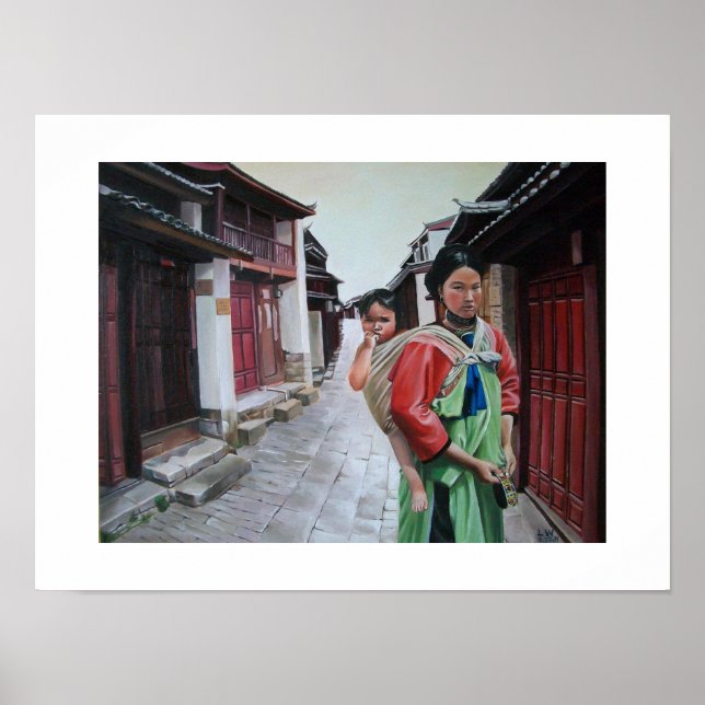 Mutter und Kind Poster (Vorne)