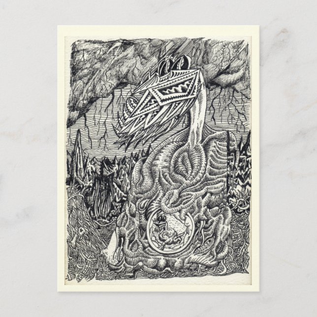 Mutter und Kind Postkarte (Vorderseite)