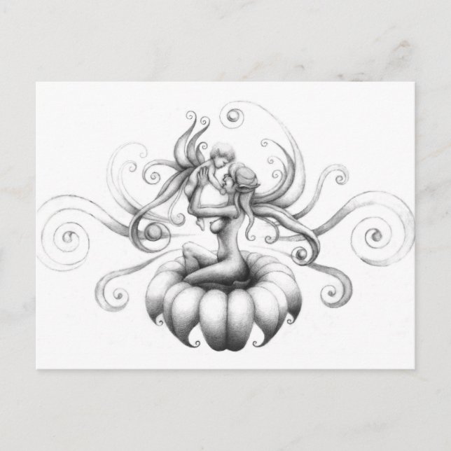 Mutter und Kind Postkarte (Vorderseite)