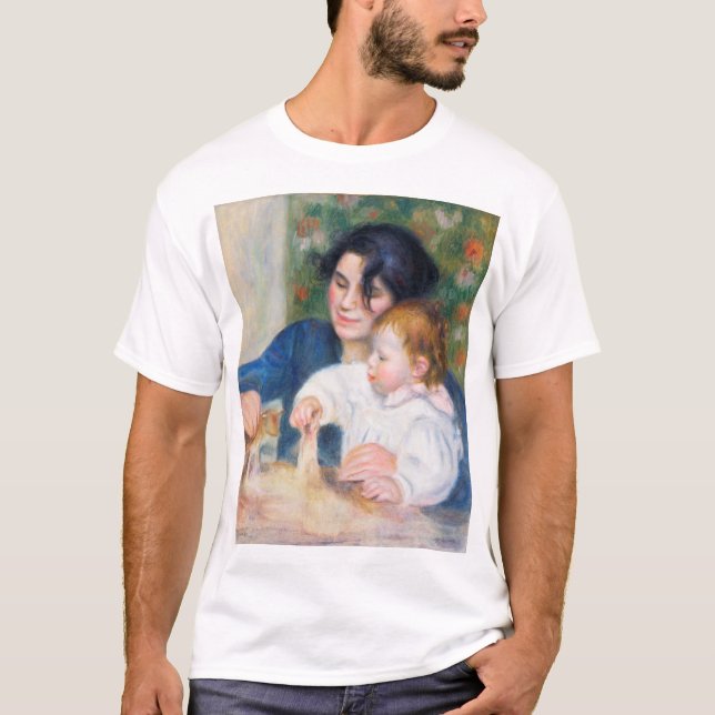 Mutter und Kind, Renoir T-Shirt (Vorderseite)