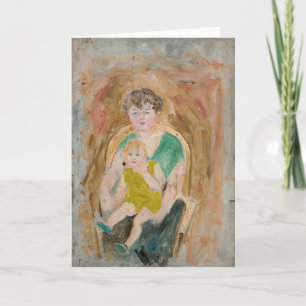 Mutter und Kind   Tadeusz Makowski Karte