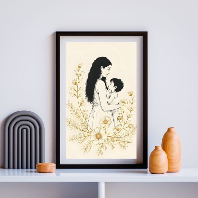 Mutter und Kind VII Poster (Von Creator hochgeladen)