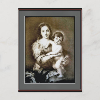 Mutter und Kind, Vintag Postkarte