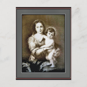 Mutter und Kind, Vintage Postkarte