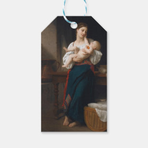 Mutter und Kind (von Bouguereau) Geschenkanhänger