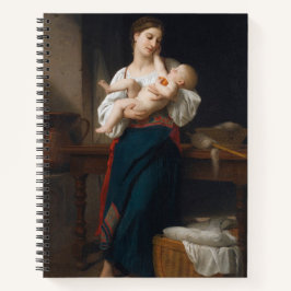 Mutter und Kind (von Bouguereau) Notizbuch
