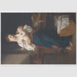 Mutter und Kind (von Bouguereau) Seidenpapier