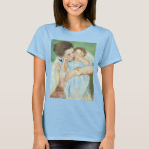 Mutter und Kind von Mary Cassatt, Vintage Fine Art T-Shirt