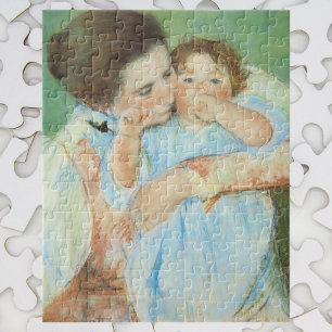 Mutter und Kind von Mary Cassatt, Vintage Kunst Puzzle