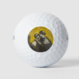 Mutter und Kind (von Norah Neilson Gray) Golfball