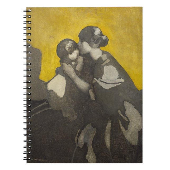 Mutter und Kind (von Norah Neilson Gray) Notizblock (Vorderseite)