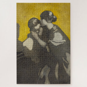 Mutter und Kind (von Norah Neilson Gray) Puzzle
