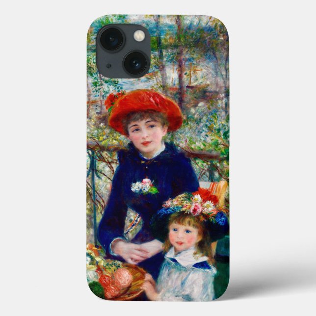 Mutter und Kind von Renoir Case-Mate iPhone Hülle (Rückseite)