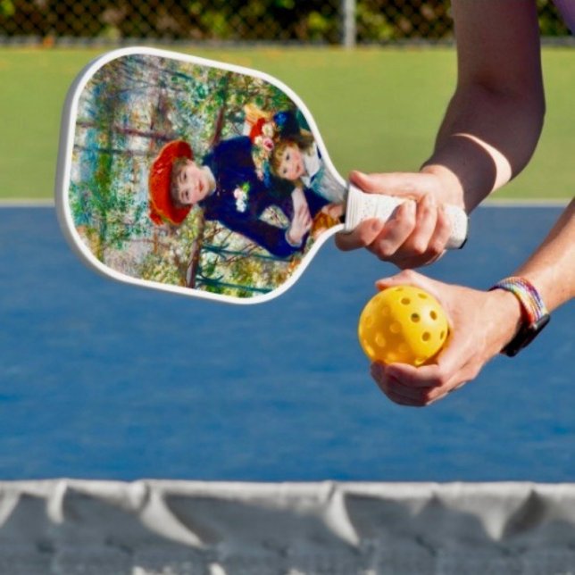 Mutter und Kind von Renoir Pickleball Schläger (Serve up fun with this pickleball racket—perfect for active people. 
)