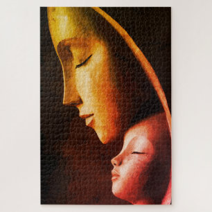 Mutter-und-Kind-Wandkunst Puzzle