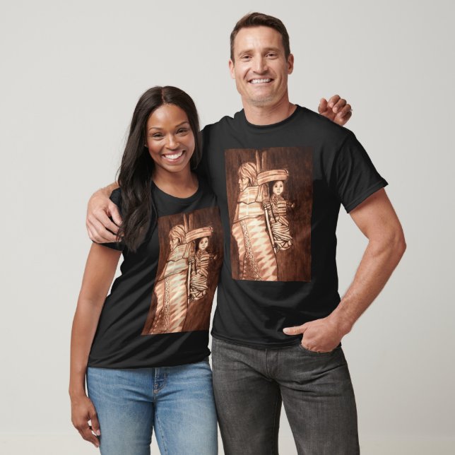 MUTTER UND PAPOOSE DER AMERIKANER T-Shirt (Unisex)