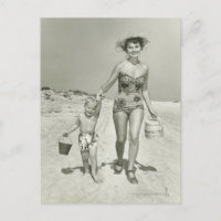 Mutter-und Sohn-Gehen