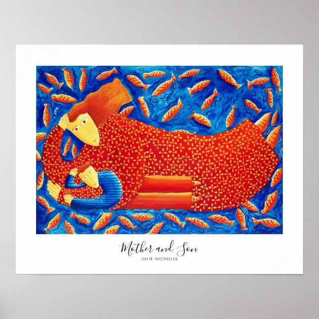 Mutter und Sohn Poster (Vorne)