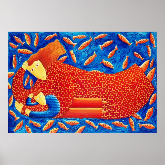 Mutter und Sohn Poster (Vorne)