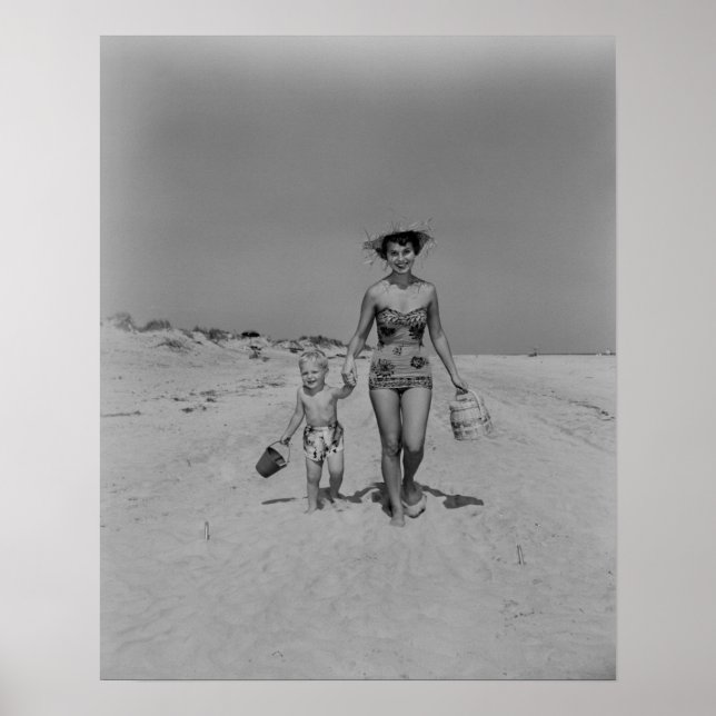 Mutter und Sohn Poster (Vorne)