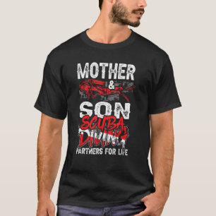 Mutter und Sohn Tauchpartner für Life Vint T-Shirt