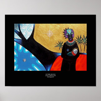 Mutter und Sonne von Gregory Gallo Poster