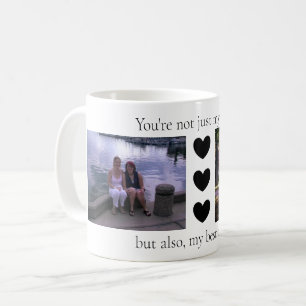 Mutter und Tochter-Foto Kaffeetasse