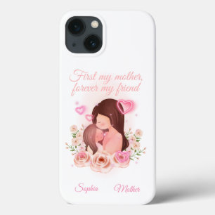 Mutter und Tochter, Individuelle Name Case-Mate iPhone Hülle