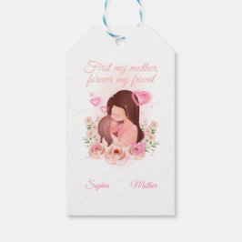 Mutter und Tochter, Individuelle Name Geschenkanhänger