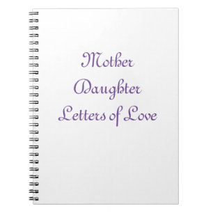 Mutter und Tochter-Journal Notizblock
