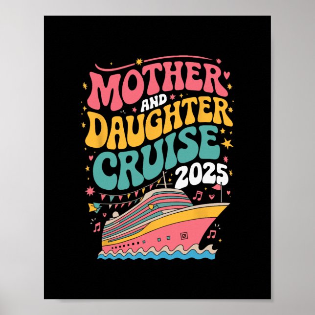 Mutter-und-Tochter-Kreuzfahrt 2025  Poster (Vorne)