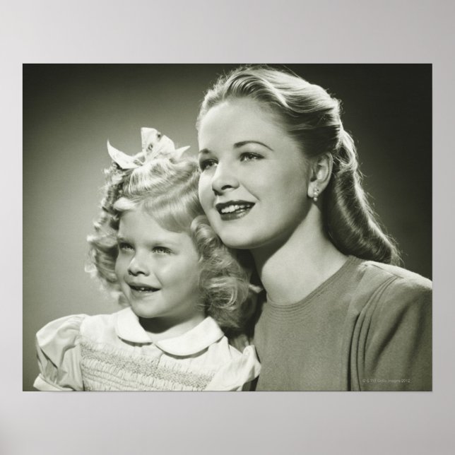 Mutter und Tochter Poster (Vorne)