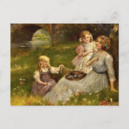 Mutter und Tochter Postkarte