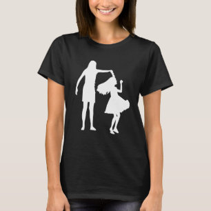 Mutter und Tochter - Tanz T-Shirt