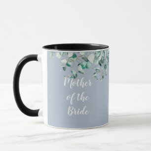 Mutter Vater der Braut Personalisiert Dusty Blue Tasse
