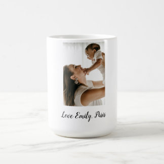 Mutter Vater Foto Name Familie Feiertag Geschenke Kaffeetasse