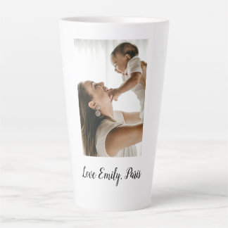 Mutter Vater Foto Name Familie Feiertag Geschenke Milchtasse