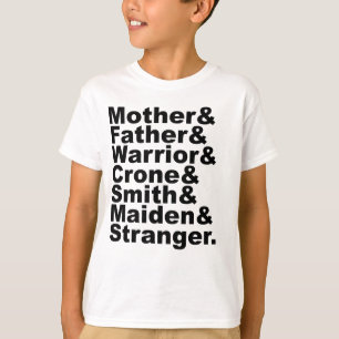 Mutter & Vater & Krieger & Ahnin & Schmied & Mädch T-Shirt
