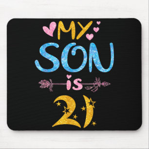 Mutter Vater Mom Dad Alles Gute zum Geburtstag Soh Mousepad