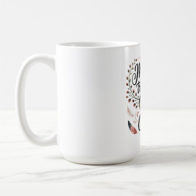 Mütter verwandeln Chaos in Ruhe Kaffeetasse (Links)