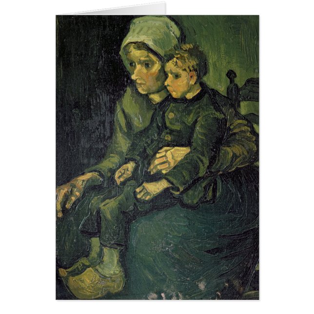 Mutter Vincent van Goghs | und Kind, 1885 (Vorne)