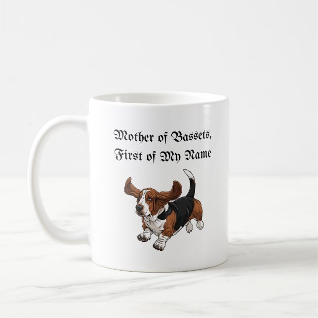 Mutter von Bassets, Vorname Kaffeetasse (Links)