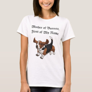 Mutter von Bassets, Vorname T-Shirt