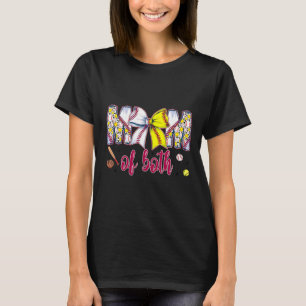 Mutter von beiden Bysebyll Softbyll Kokette Bogen  T-Shirt