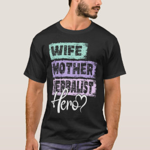 Mutter von Beruf als Held Mutter Herbalist T-Shirt