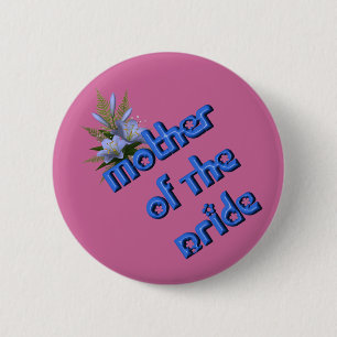 Mutter von Bride Blume Bouquet Wedding Button Butt